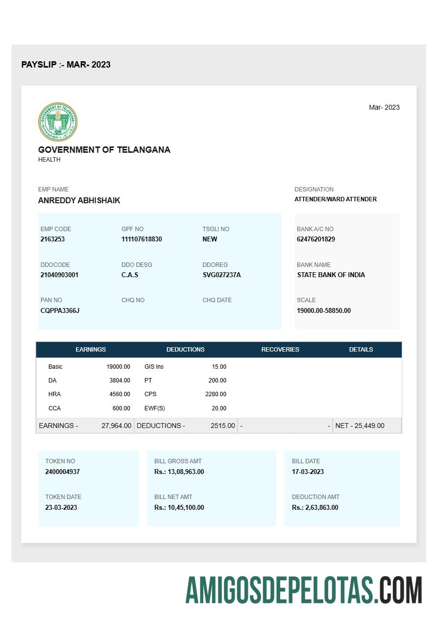 Imprimível Modelo de recibo de pagamento do governo de Telangana em formatos Word e PDF.pdf, 1